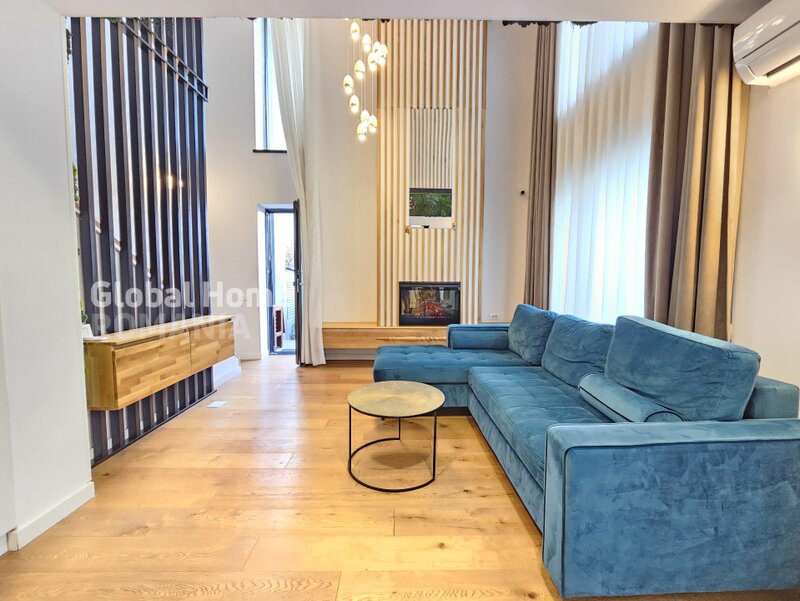 Cloud 9, Aviatiei, double duplex + parking + garden, designer finishes.