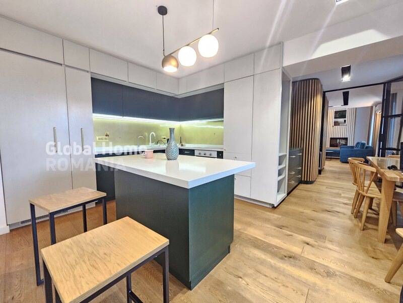 Cloud 9, Aviatiei, double duplex + parking + garden, designer finishes.